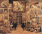 TENIERS, David the Younger Archduke Leopold Wilhelm in his Gallery fyjg china oil painting artist